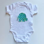 Elephant Onesie | Blue Colorway