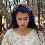 Black Paisley Headband