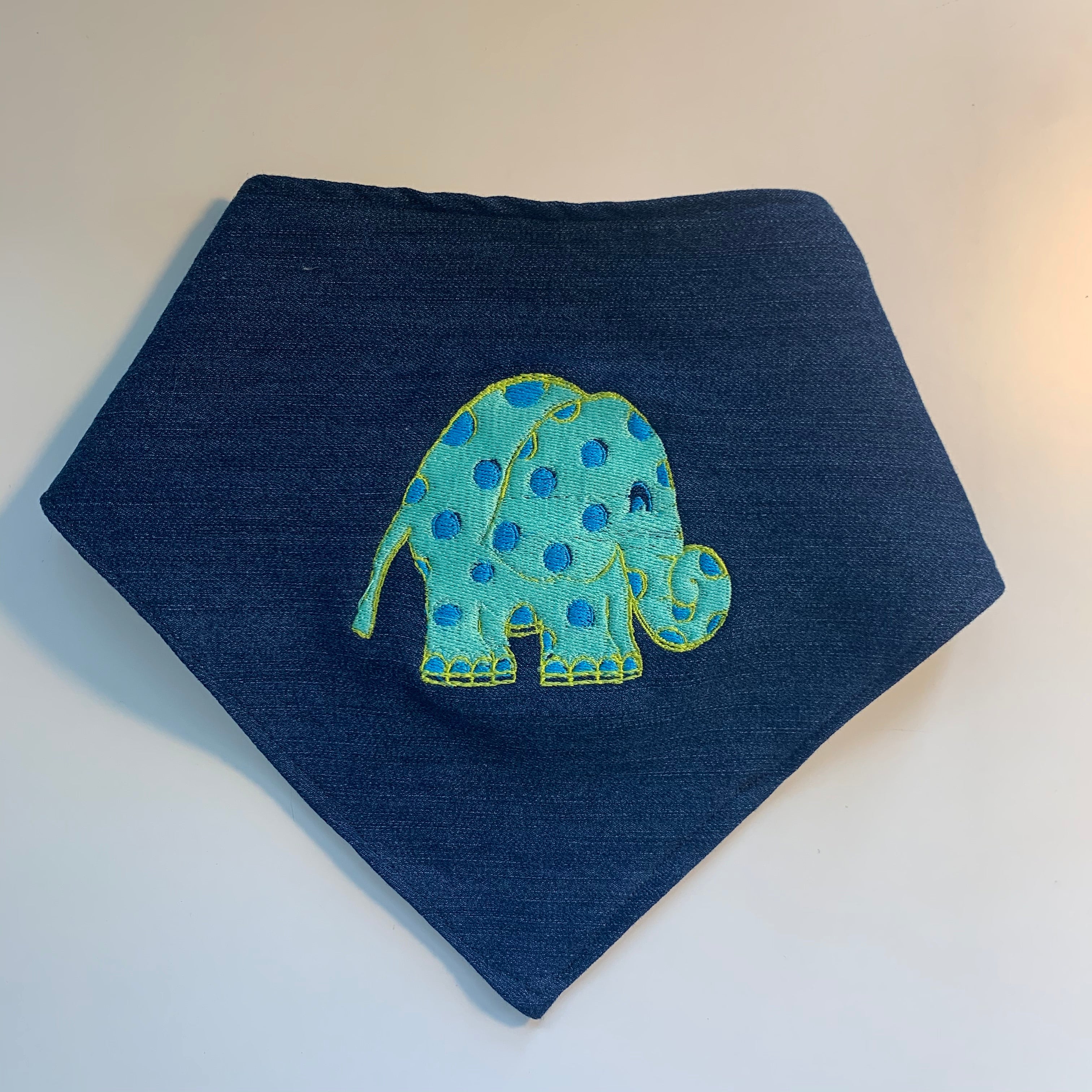 Elephant Baby Bib